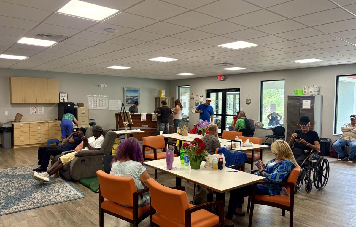 The Interfaith Emergency Services Center offers the homeless with much-needed amenities.