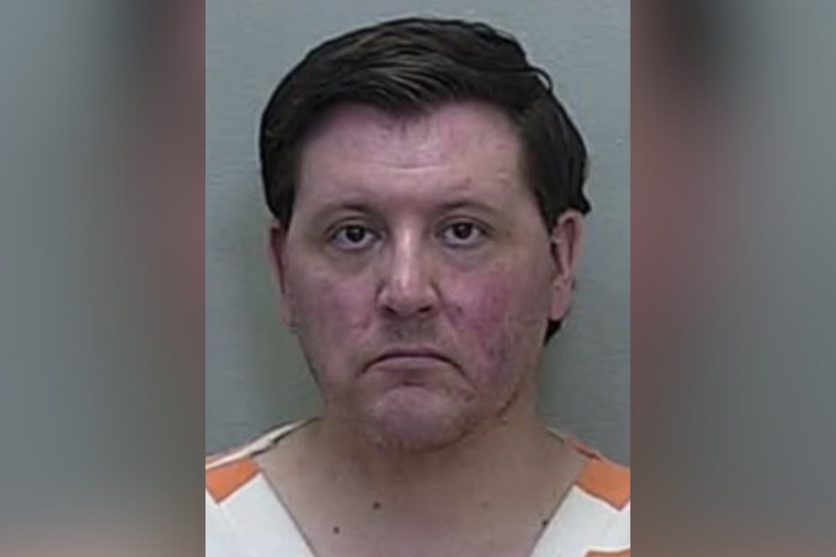 Mugshot of Dennis Grundy following his arrest for organized fraud and grand theft in Ocala.