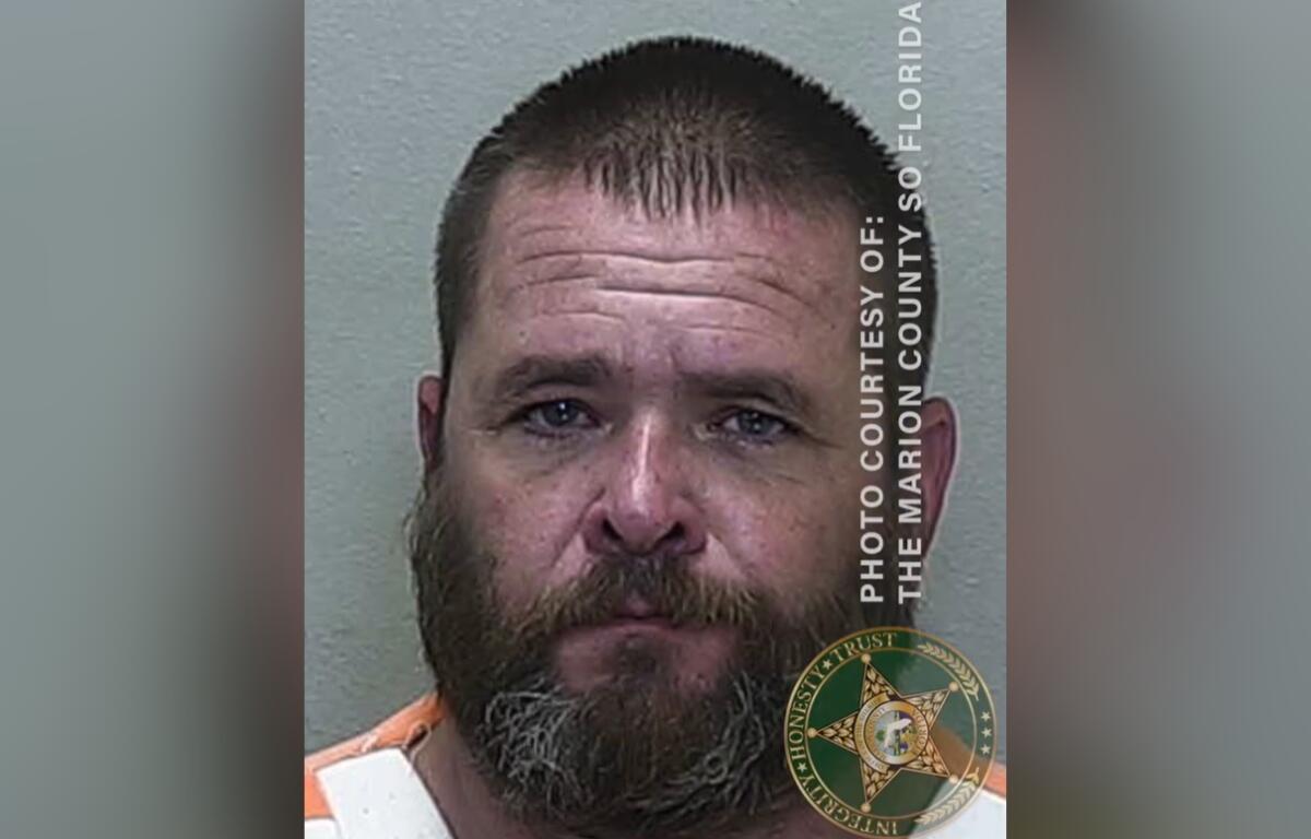 Mugshot of Gary McMinn, arrested by MCSO for firearm possession during traffic stop