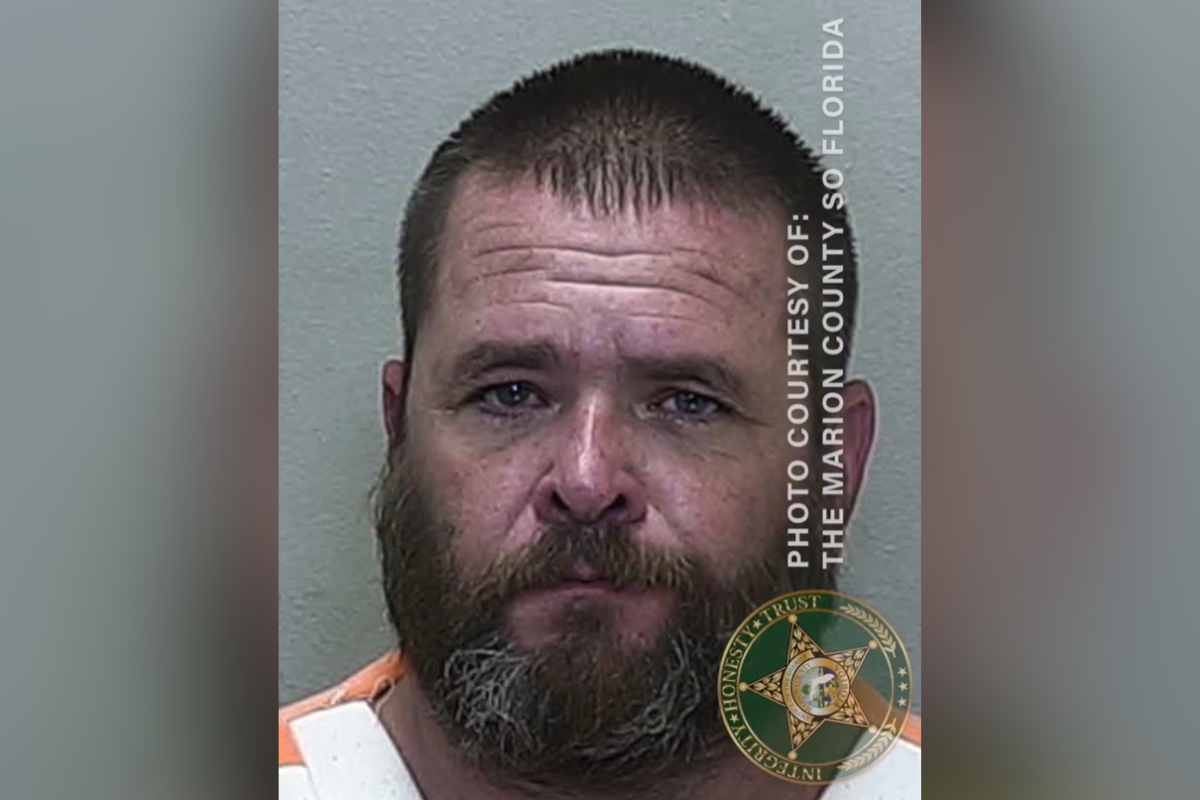 Mugshot of Gary McMinn, arrested by MCSO for firearm possession during traffic stop
