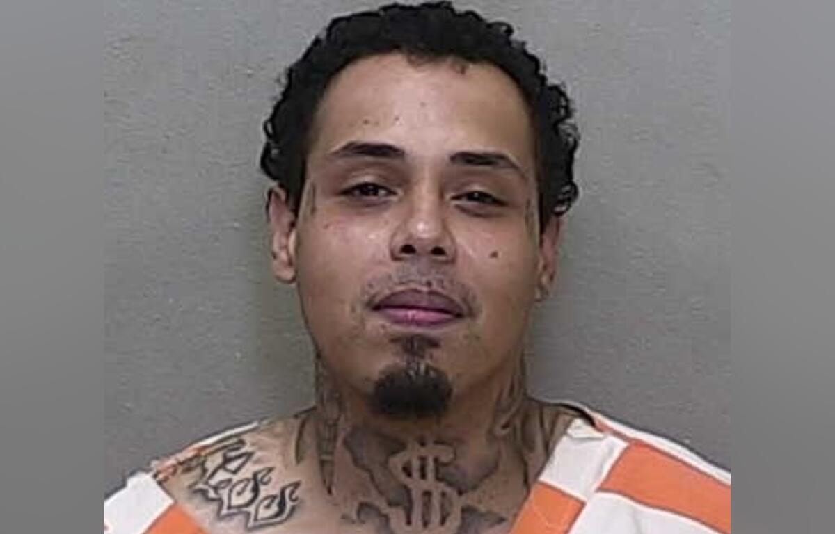 Mugshot of Jose Torres Jr., arrested in Marion County for allegedly firing a gun during a road rage incident.
