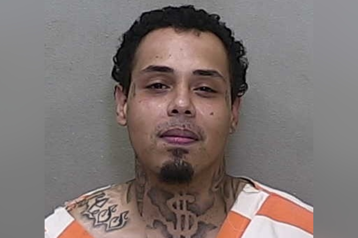 Mugshot of Jose Torres Jr., arrested in Marion County for allegedly firing a gun during a road rage incident.