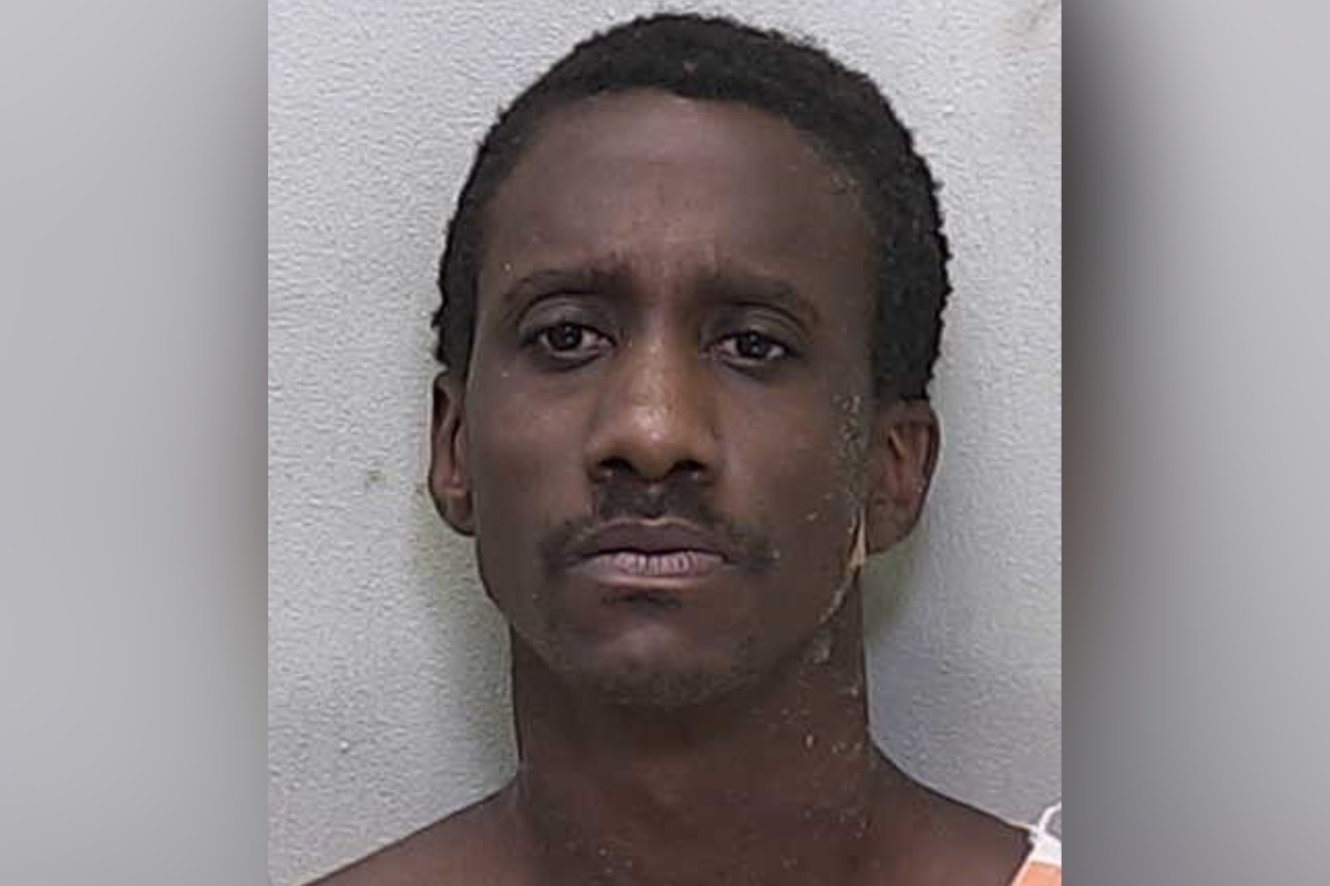 Mugshot of Kevin Wilkerson following his arrest by Marion County Sheriff's Office.
