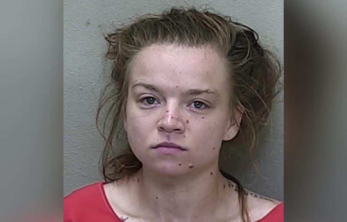 Booking photo of Rheanna Harden released by Marion County Sheriff's Office after June 23, 2025 arrest.
