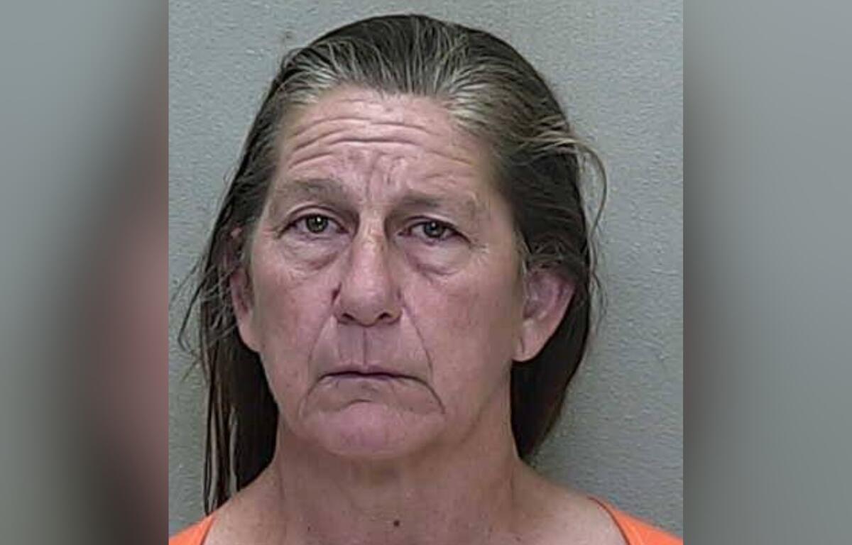 Mugshot of Sharon Kay Beekman, arrested for animal cruelty in Marion County.
