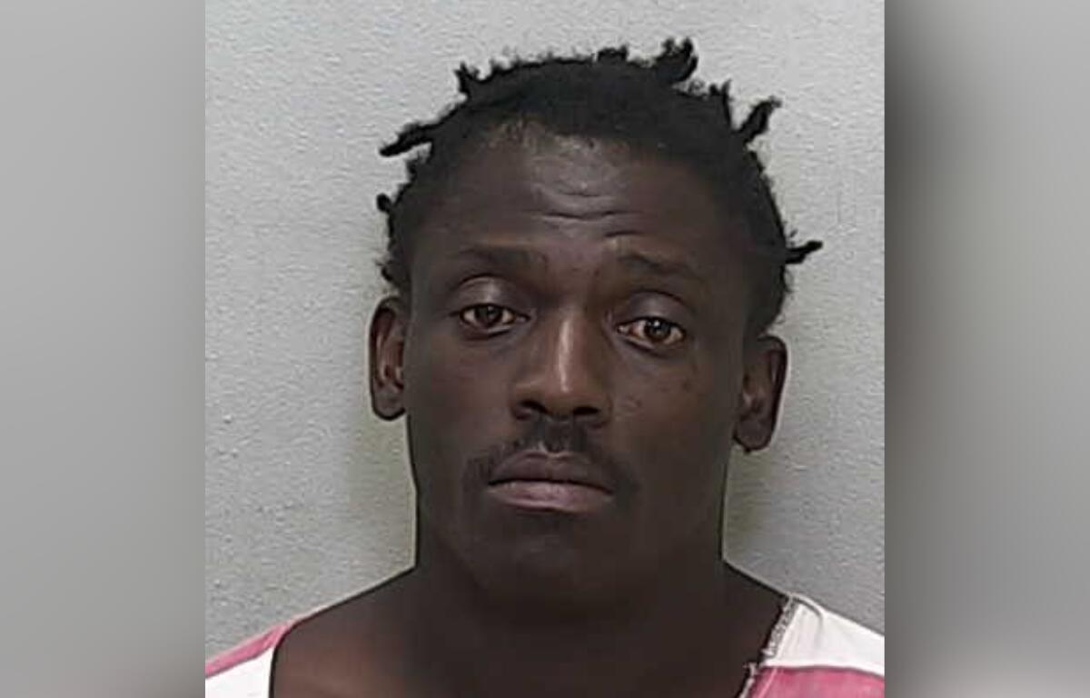 Mugshot of Kewarren Anderson, arrested for armed robbery in Ocala