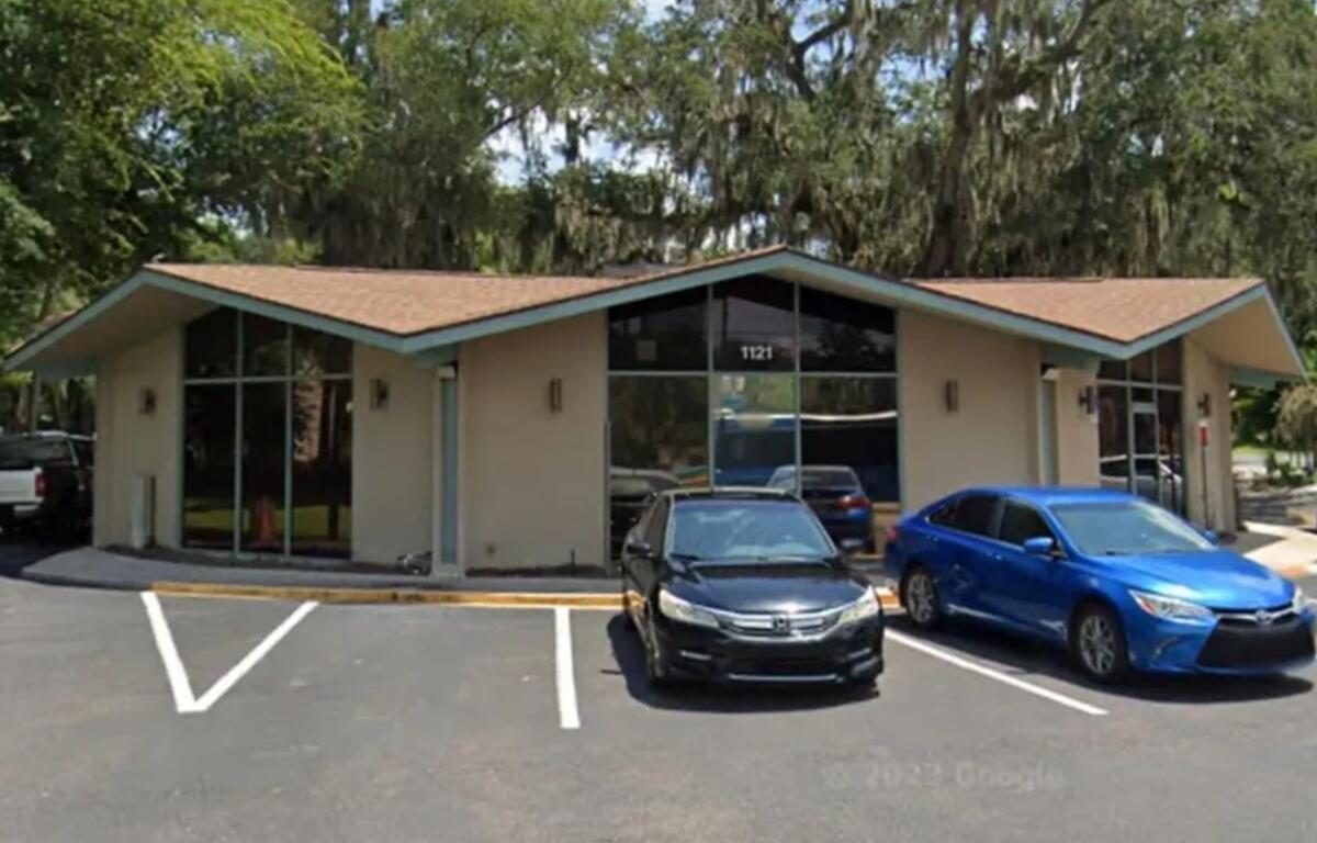 Exterior of the Marion County Sexual Assault Center building in Ocala, Florida.