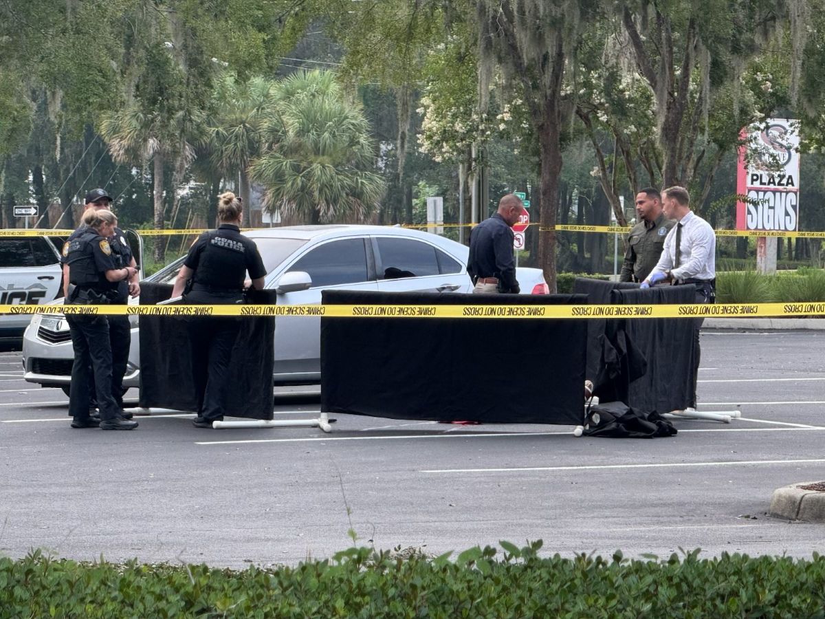 Police Investigating a body found at 1st Ave National bank in Ocala