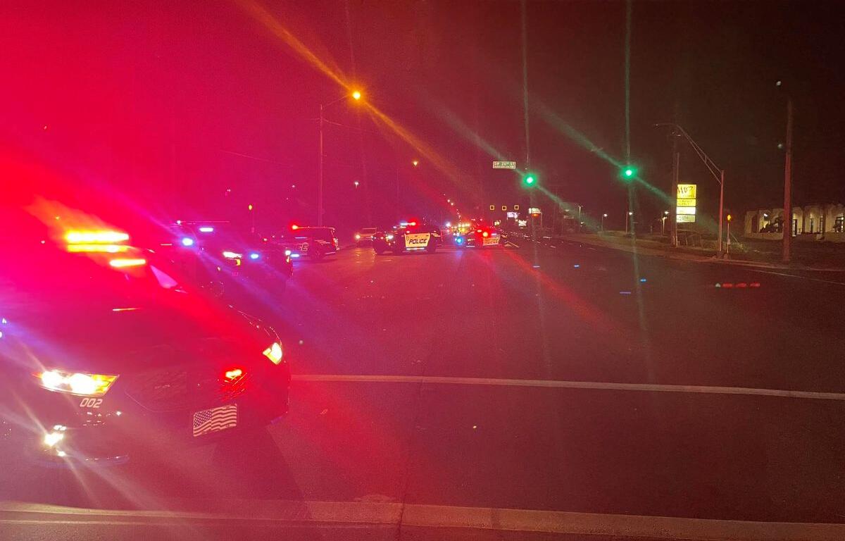 Accident new Paddock Mall has local roads closed