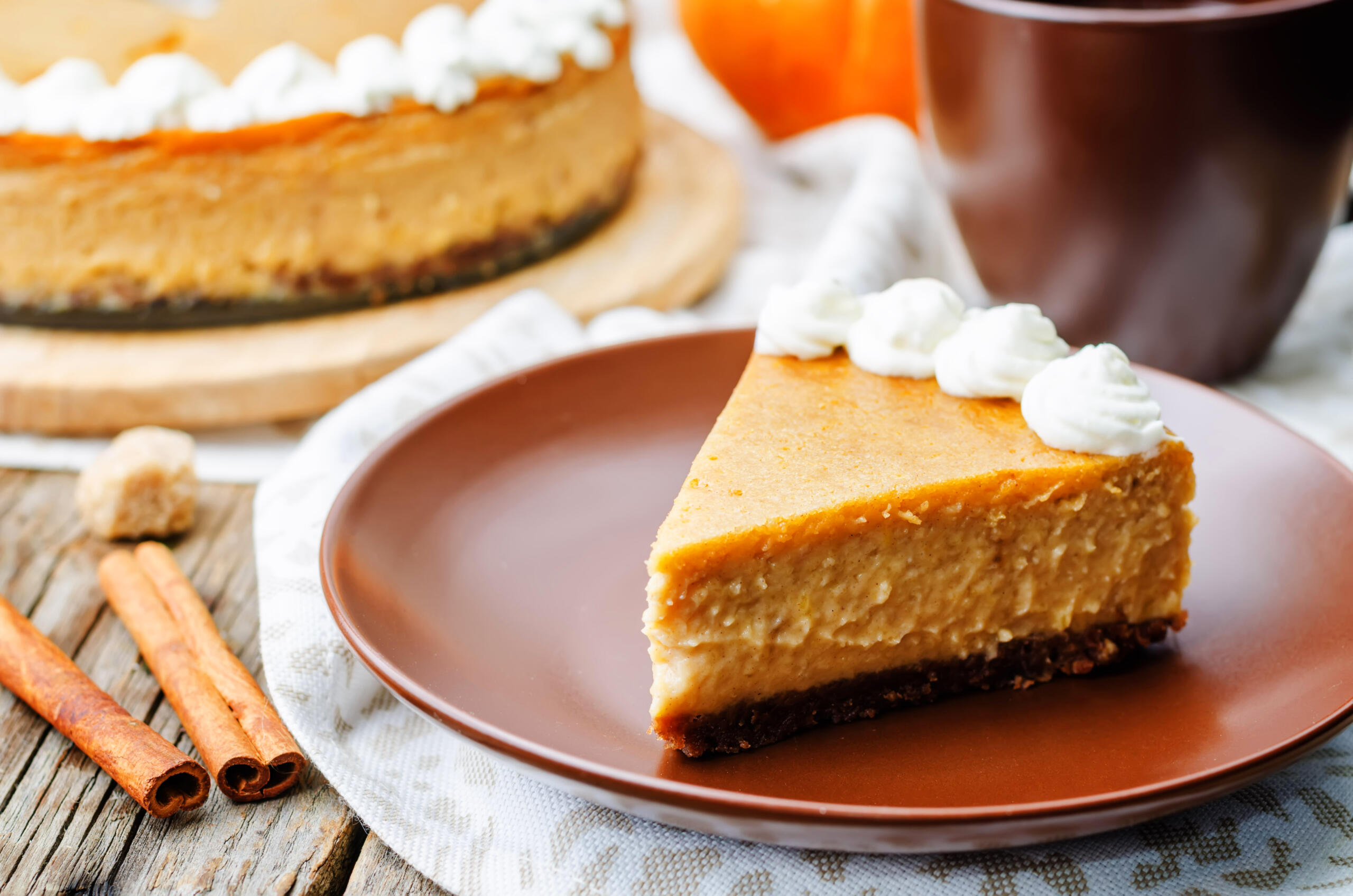 Pumpkin Pie Cheesecake