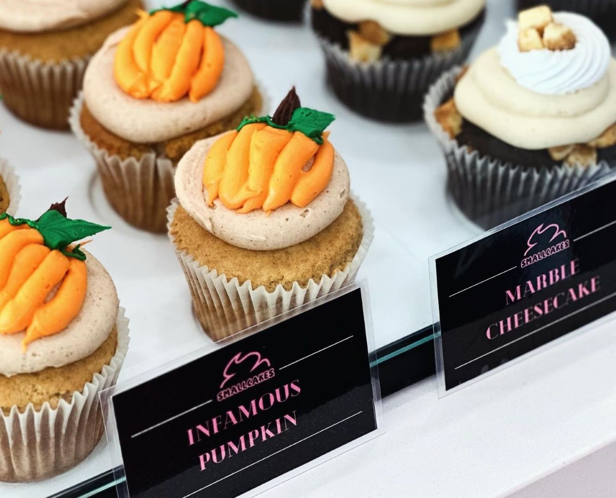 SmallCakes of Ocala pumpkin Spice Cupcake