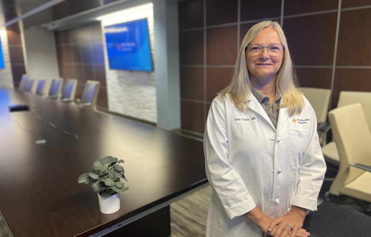 Dr. Dana Taylor with HCA Florida Ocala Hospital.