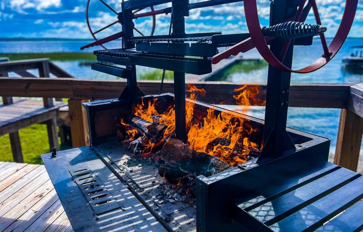 Live Fire Chefs isn't just a gourmet meal, it's also a feast for the eyes