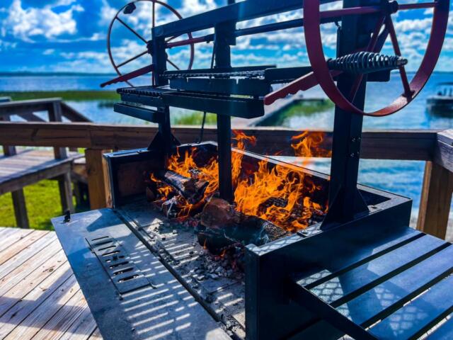 Live Fire Chefs isn't just a gourmet meal, it's also a feast for the eyes