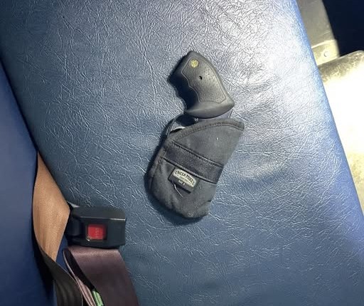 Gun was taken from a juvenile arrested for taking the gun on a school bus