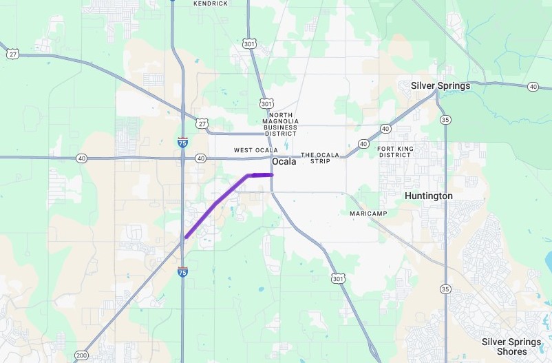 Construction map of SR