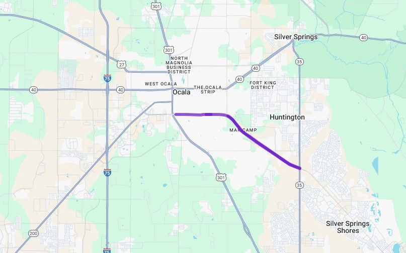 Construction AT SR 464 (Maricamp Road) – SW 2nd Avenue to SR 35