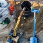 Wastewater treatment facility expansion.