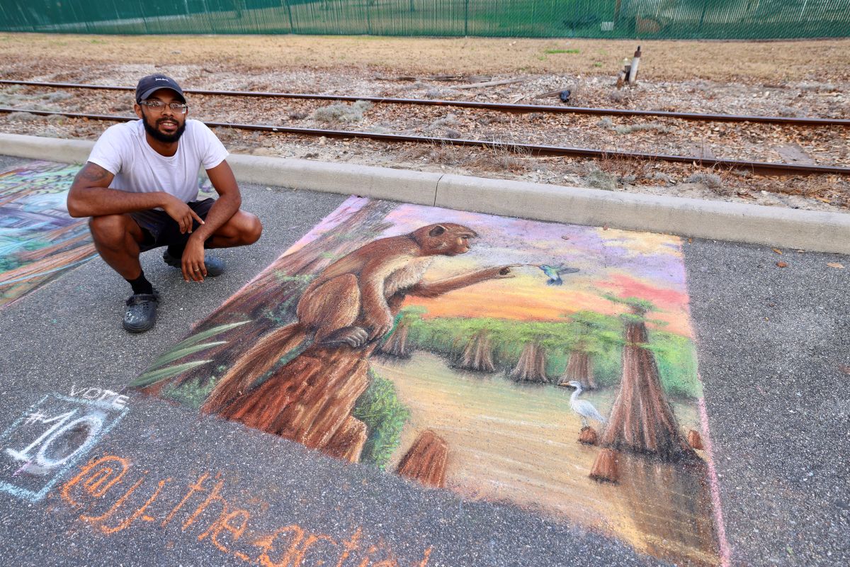 2026 OTrak Chalk Walk Winner Jordan Jones in Ocala