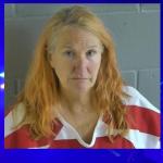 mugshot of Levy County woman Laura Hawks who is charged with murder