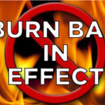 burn ban graphic