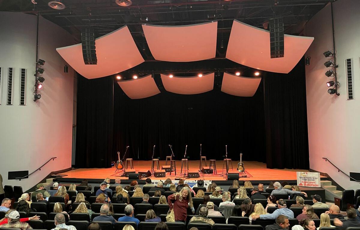empty stage reilly arts center ocala