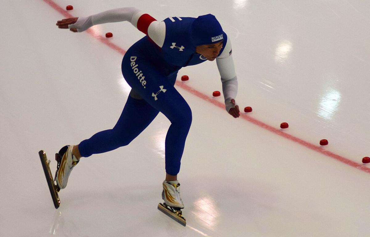 American Olympic speed skater Brittany Bowe from Ocala