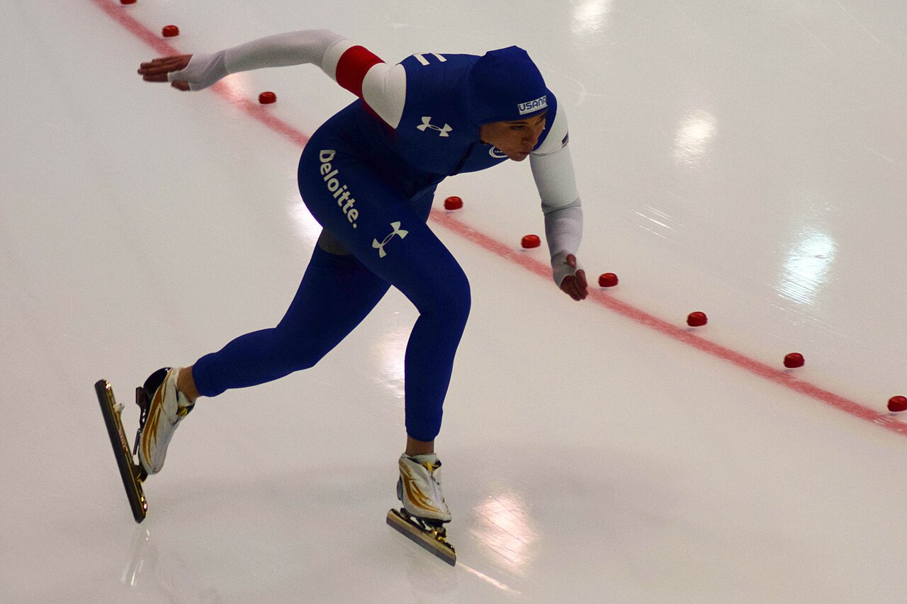 American Olympic speed skater Brittany Bowe from Ocala