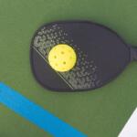 pickleball racquet ball stock image ocala