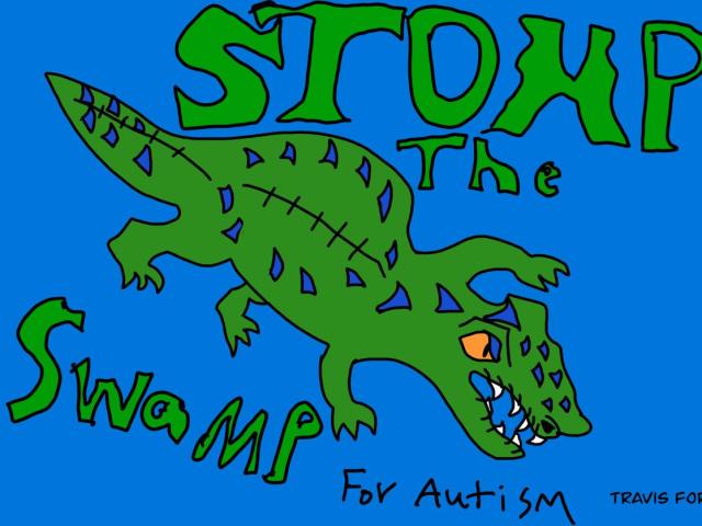 stomp the swamp logo