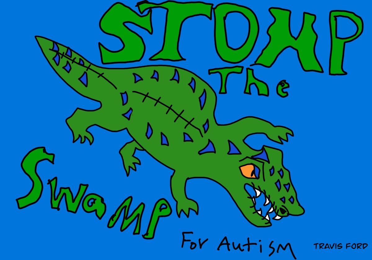 stomp the swamp logo