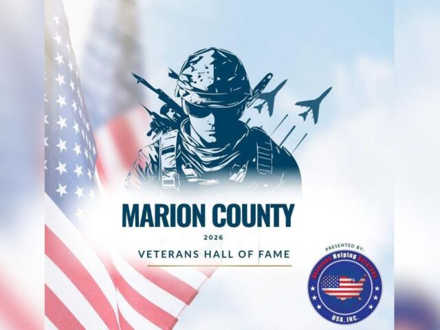 An American flag on the left, rifles to the left of the primary image of the head and upper of a soldier in combat gear, with planes to his right, and insignia in the lower right-hand corner.