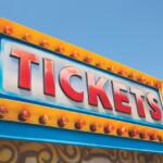 fair ticket sign stock photo marion county fair florida