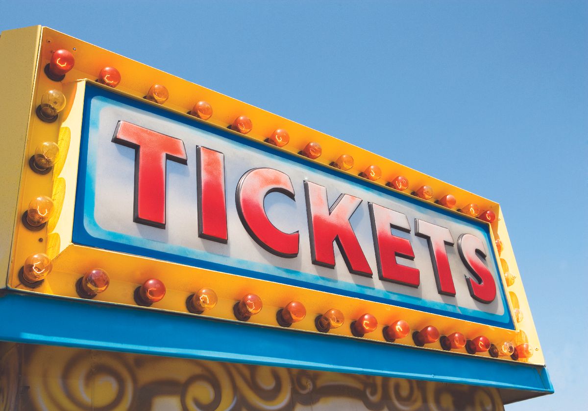 fair ticket sign stock photo marion county fair florida