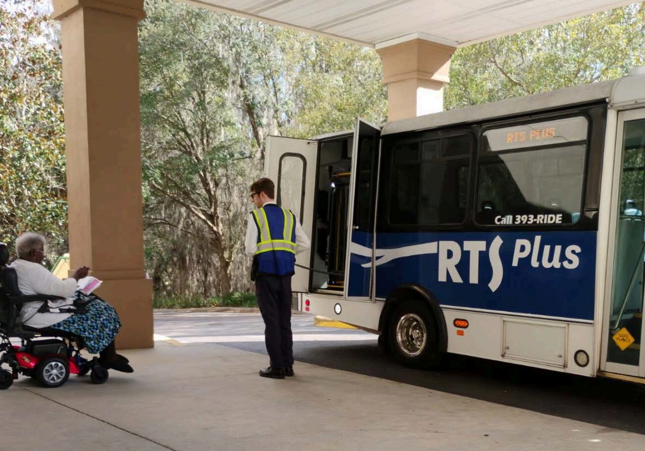 gainesville rapid transit system plus government grant