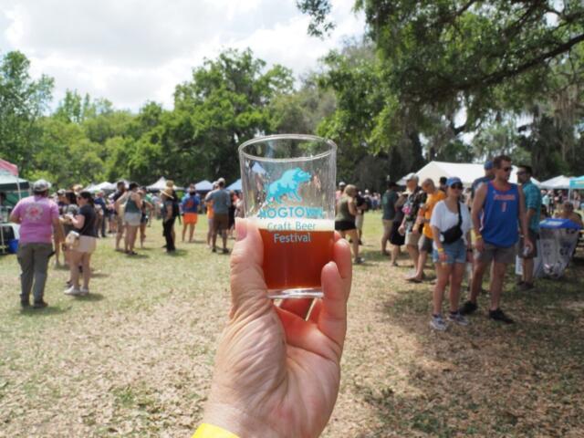 hogtown craft beer festival sampling glass gainesville