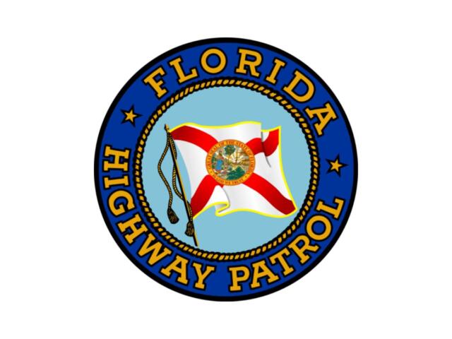 florida highway patrol logo on white background