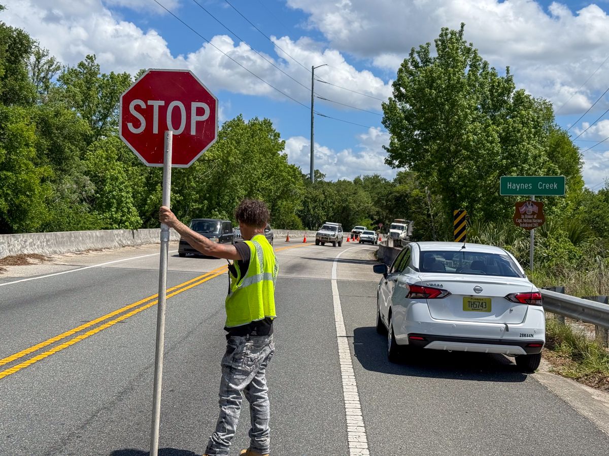 haynes creek bridge roadwork leesburg lake county florida