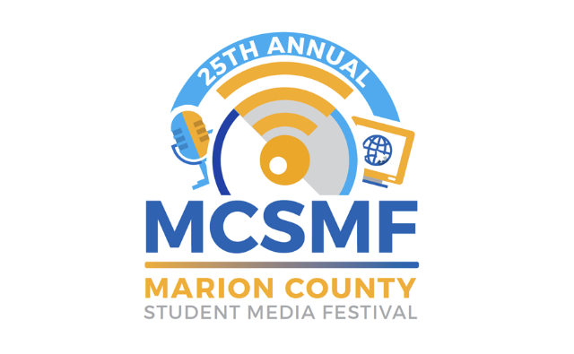 marion county public schools student media festival logo
