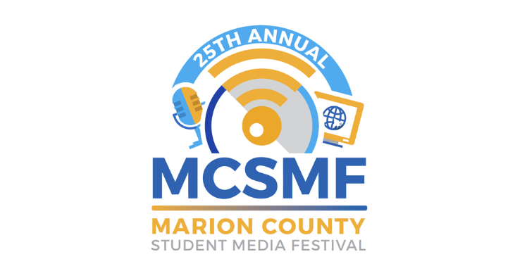 marion county public schools student media festival logo