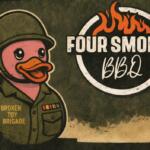 broken toy brigade four smokes tuesdays logo