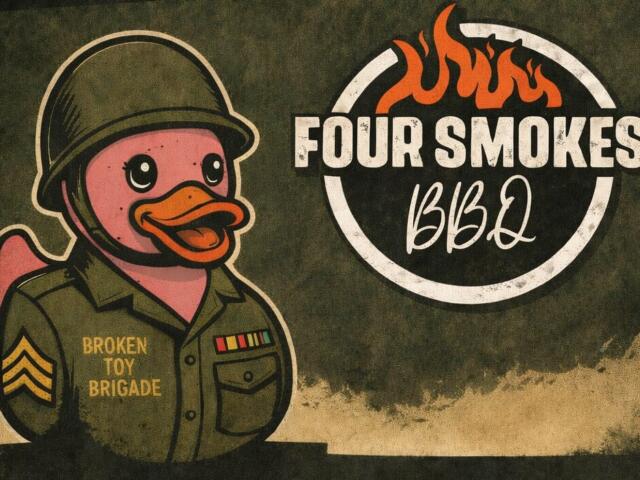 broken toy brigade four smokes tuesdays logo