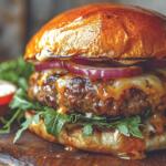gastropub hamburger stock