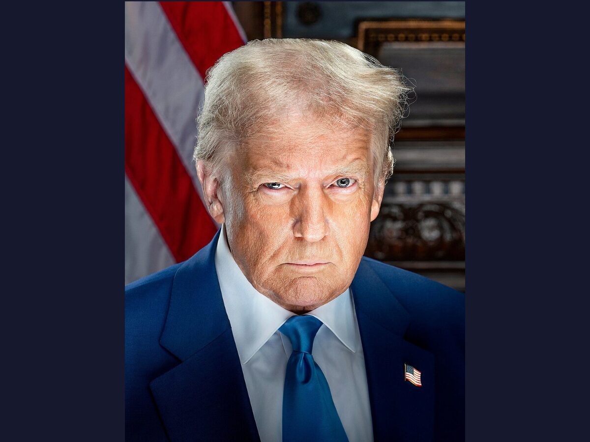 president donald j trump official photo