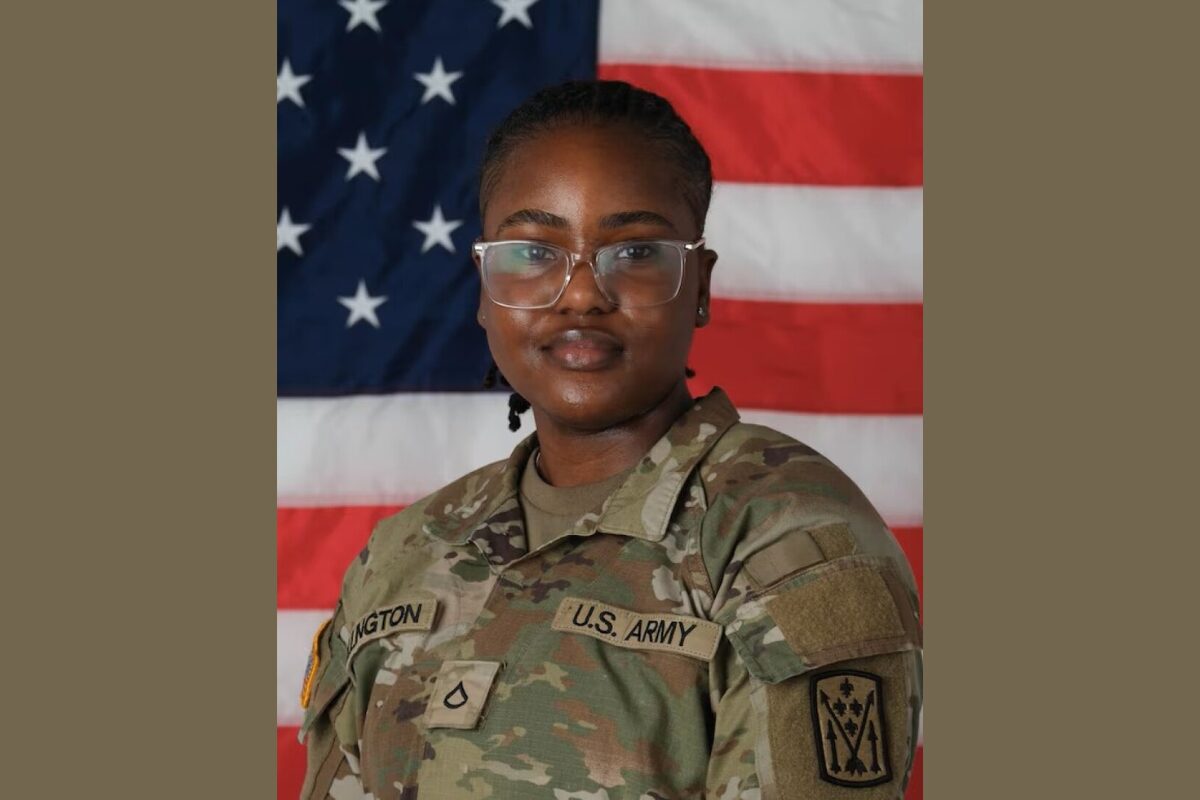 Specialist Mariyah Collington of Tavares Florida