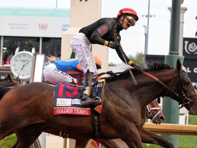 jose ortiz golden tempo kentucky derby 2026 ap photo