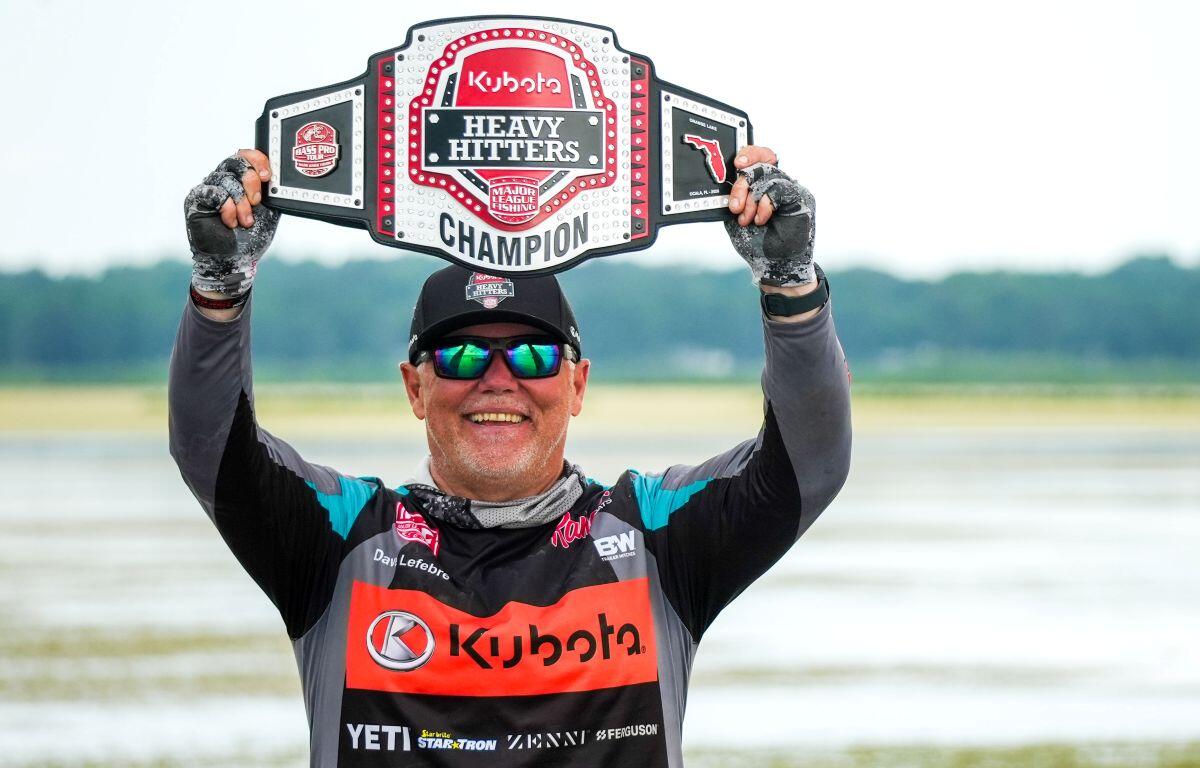 major league fishing lefebre heavy hitters tournament orange lake marion county