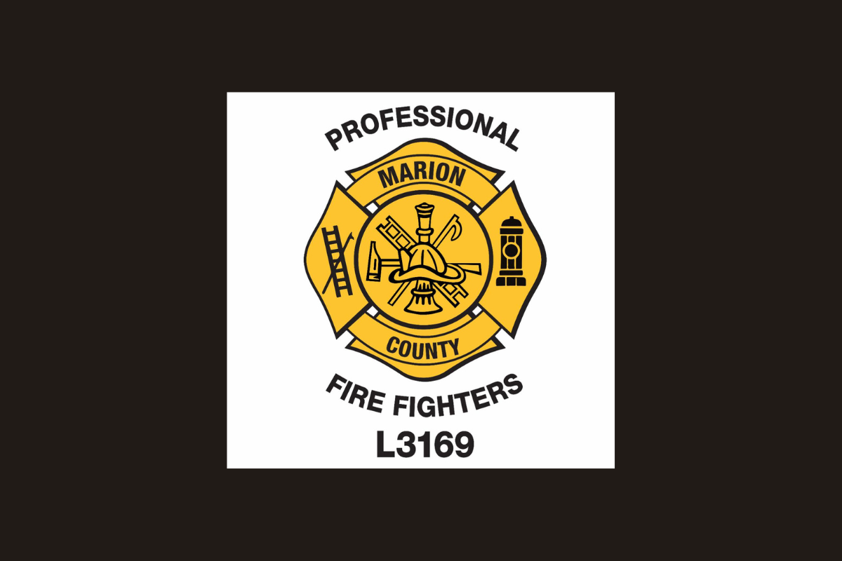 professional fire fighters of marion county logo