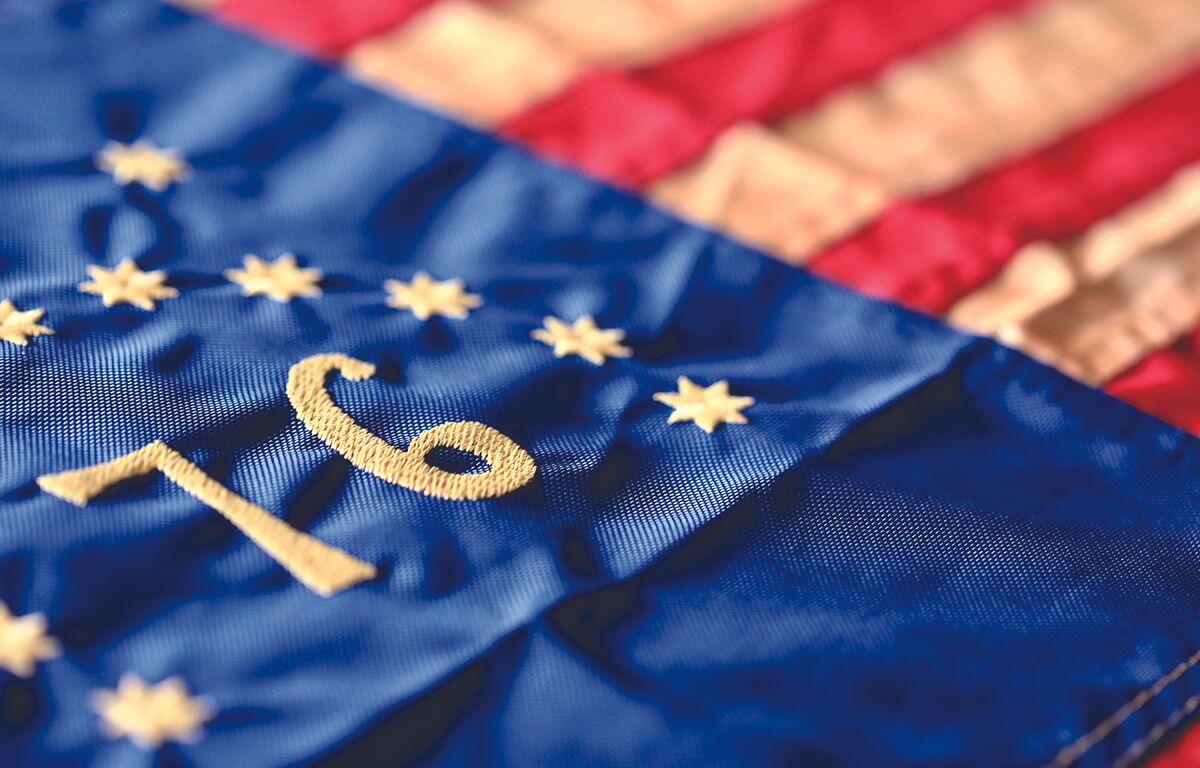 America 1776 flag 250 semiquincentennial