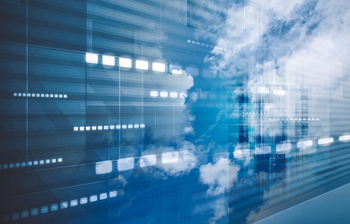 binary code tech data center